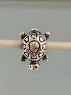 Authentic Pandora Turtle Charm – 790158 Sterling Silver Retired Animal Charm